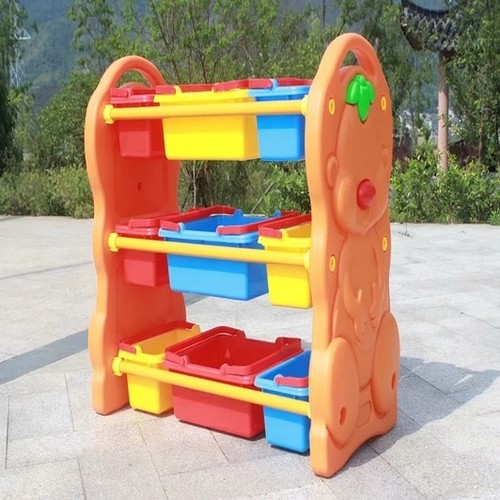 Happy Kids  - KIDS TOY CABINET-ZK05001 - CABINET indoor playground baby kids toy shelf For 3+ ages