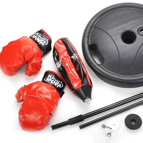 PUNCHING BALL-143881/1 - Inside it containing a pair of gloves(6once) Height:67/102cm Ages for 3+