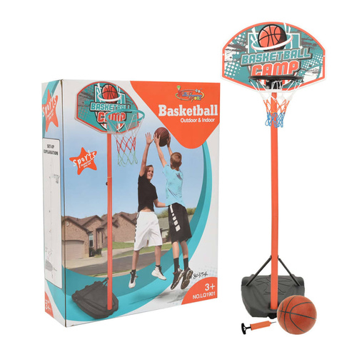 BASKETBALL STAND-LQ1901 - BASKETBALL STAND  OUTDOOR AND INDOOR FOR 3+ AGES