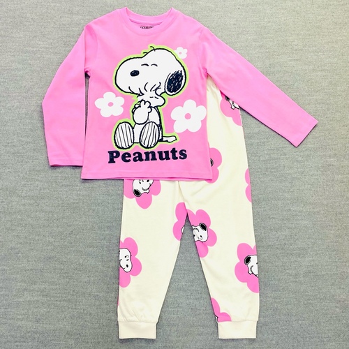 COTTON PAJAMA/W23-GIRLPJ05 - Children's Pajama Two pieces of cotton pajama for children