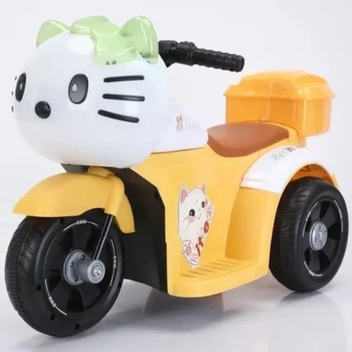 CHILDREN MOTORCYCLE/BRJ-8116D - MOTORCYCLE KITTY 6V 380,6V4A CAR FOR 3+ AGES SIZE: 94*40*60CM