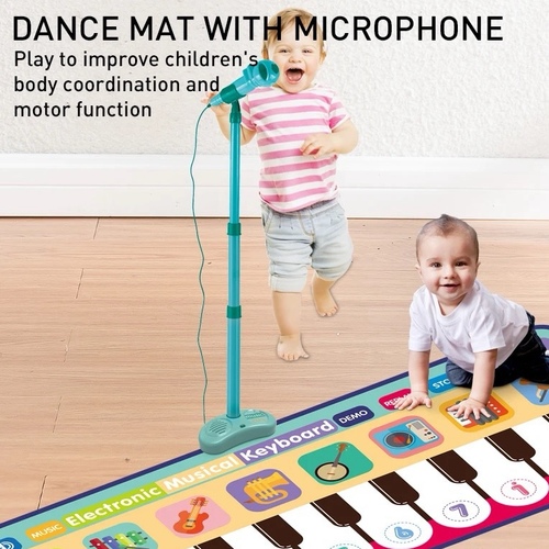 ELECTRONIC MUSIC MAT-MTK026/MTK028-1 - STEP ON THE PIANO BLANKET
START BABY MUSIC ENLIGHTENMENT JOURNEY
FOR 3+ AGES