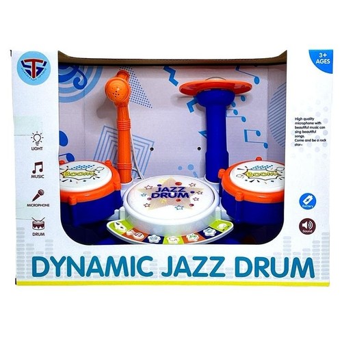 JAZZ DRUM-VS0543 - DYNAMIC JAZZ DRUM FOR 3+ AGES