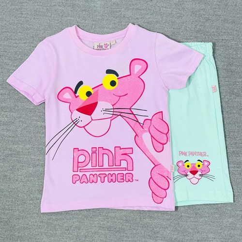 PNP28/KIDS PAJAMA - PINK PANTHER T-SHIRT AND SHORT SET