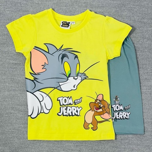 TJ49/KIDS PAJAMA - TOM & JERRY GIRLS SHORT SET