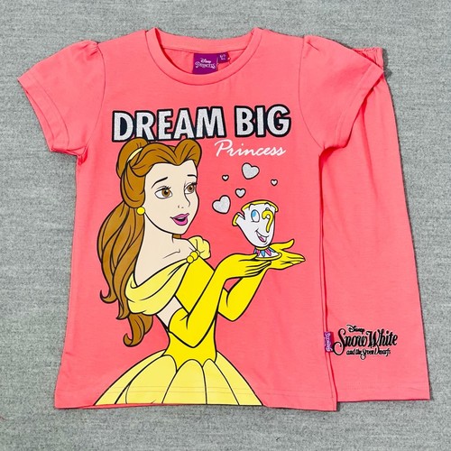 PRNCS40/KIDS PAJAMA (dreambig) - PRINCESS GIRLS SHORT SET