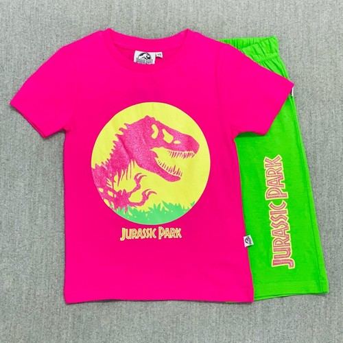 JRSC73/KIDS PAJAMA - JURASSIC PARK T-SHIRT AND SHORT SET