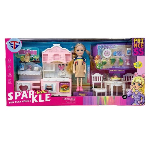 DOLL PLAYHOUSE-VS0946 - DOLL SPARKLE TASREEHA FOR 3+ AGES