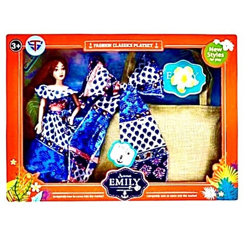 DOLL SET-VS0516 - 11.5 INCH DOLL SET FOR 3+ AGES