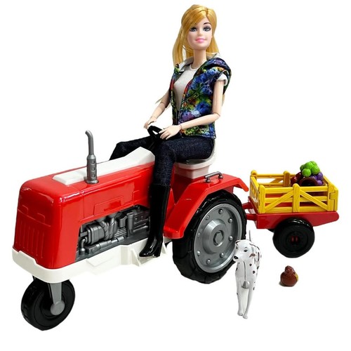 BARBIE FARMER CAR-VS0627 - FARMER & TRACTOR
FOR 3+ AGES