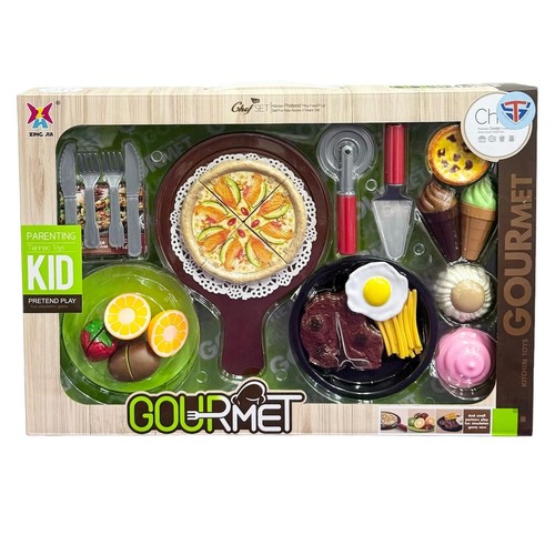 GOURMET-VS1313 - GOURMET FOOD SET FOR 3+ AGES