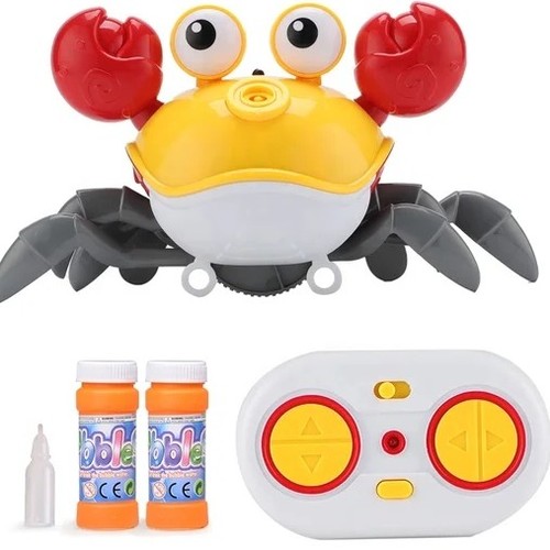 YDF9002R/Bubble crab RC - Function : Move to left , more to rignt , turn left , turn right , stop , bubbles and music  For age 3+