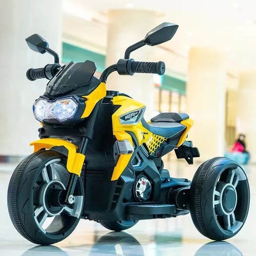 KIDS MOTORCYCLE/HZBB-1188F - KIDS ELECTRIC MOTORCYCLE WITH 3 WHEELS FOR 3+ AGES