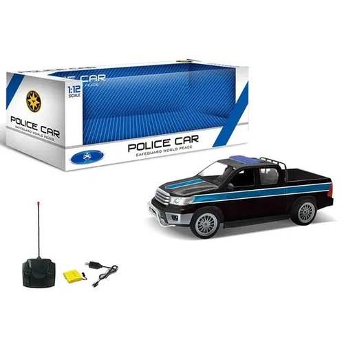 POLICE CAR-VS1367 - 1:12 4CH R/C CAR, WITH LIGHT AND MUSIC FOR 3+ AGES