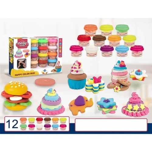 DOUGH SET-VS1557 - DOUGH SET BURGER FOR 3+ AGES