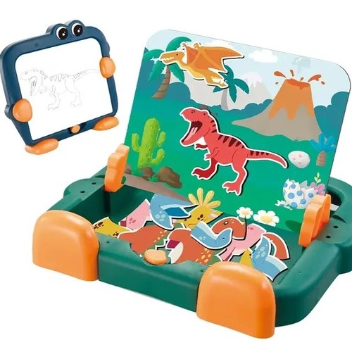 MAGNETIC PUZZLE-VS0696 - MAGNETIC PUZZLE & WRITE WHITEBOARD FOR 3+ AGES