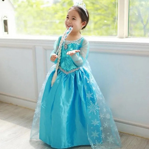 FROZEN COSTUME-D21/YW24128 - FROZEN + WAND & CROWN  COSPLAY 

SMALL - 3/4

MEDIUM -5/6 YEARS OLD

LARGE - 6/7 YEARS OLD