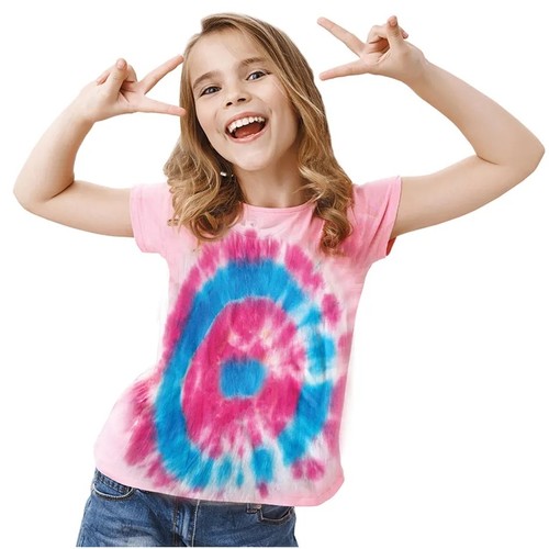 TIE-DYE/YW24241 - TIE-DYE T-SHIRT FOR 6+ AGES