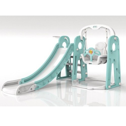 PLASTIC SLIDE + SWING-ZK03102 - PLASTIC SLIDE + SWING SIZE: 175*120*106m