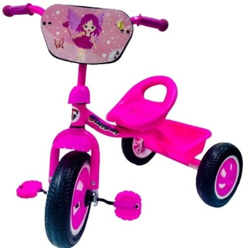 Tricycle/JH-102 - KIDS TRICYCLE WITH LIGHT WHEELS FOR 2+ AGES