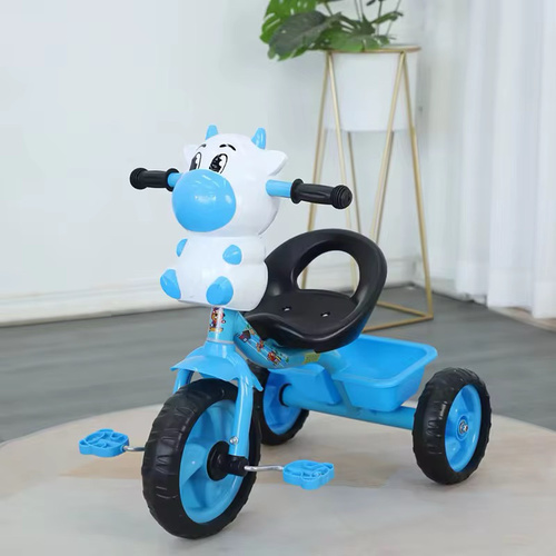 TRICYCLE/JH-377 - COW TRICYCLE

WITH MUSIC AND LIGHT

FOR 2+ AGES