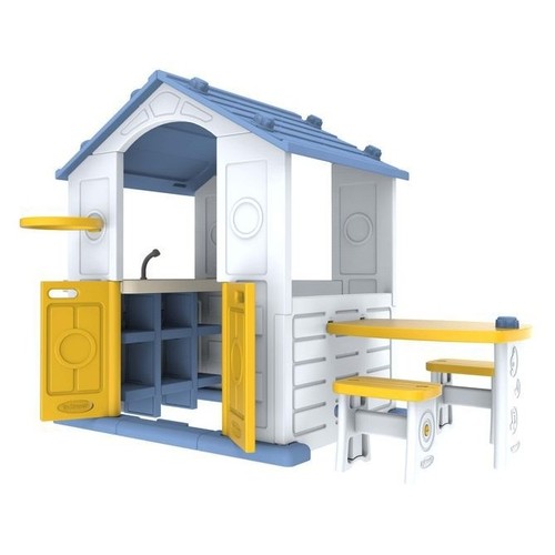 PLAYHOUSE / CHD-512 - TOMO PLAYHOUSE W/ SINK+ TABLE CHAIR SIZE: 109.5 X 89.5 X 128