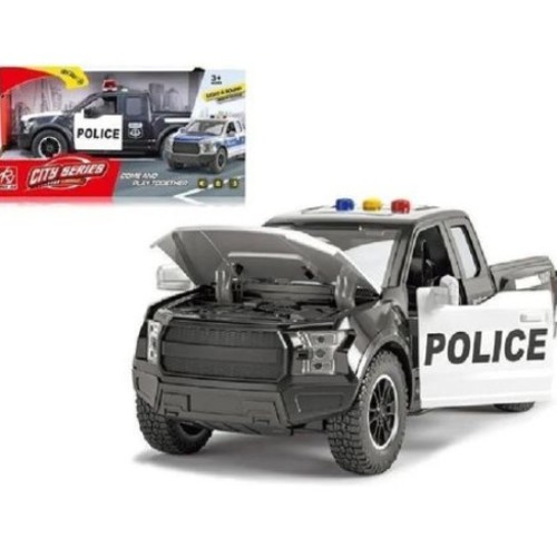 POLICE CAR-VS1008 - F/P POLICE CAR WITH LIGHT AND MUSIC FOR 3+ AGES