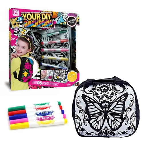DIY BACKPACK-VS1965 - DIY PAINTING  FOR 6+ AGES