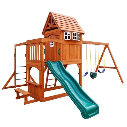 ALPINE ESCAPE PLAYSET-RD02 - KIDS PLAYSET SIZE:491*452*291cm
