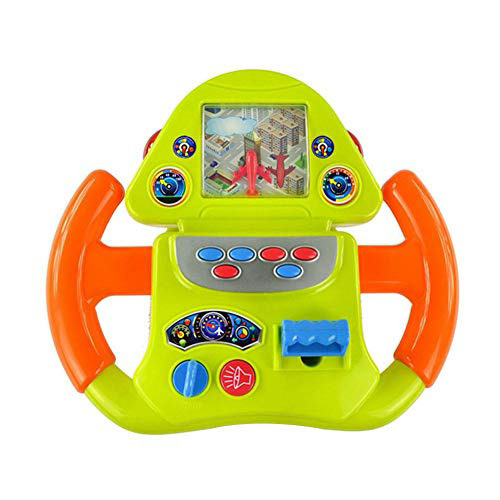 JR.Pilot/ 660-S11 - Jr.Pilot Flying Training Camp -Indicator -Musical Buttons -lgnition key Light,music And move Battery Operated For 36+ months