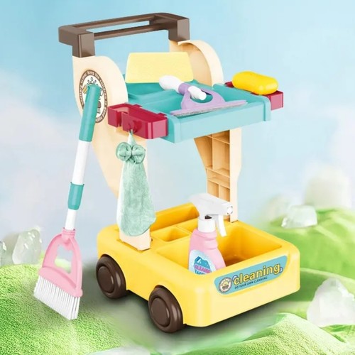 CLEANING PLAYSET-VS2069 - KIDS CLEANING PLAYSET FOR 3+ AGES