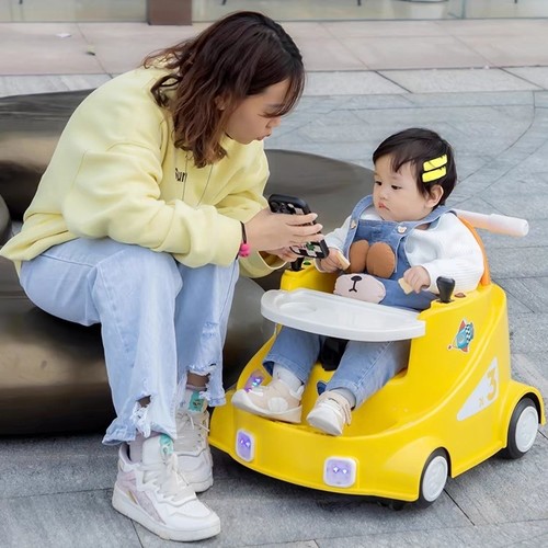 BABY CAR/BLF-611(611) - 6V7AH BATTERY, 380*2 MOTORS, LIGHT, MUSIC PLAYER, WITH RC