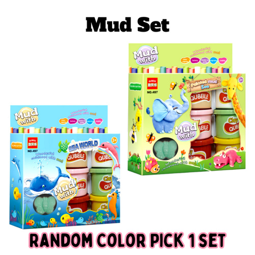 Color Mud-VS2088 - Sea World colored clay toys
Wonderful childhood with mud
with 12colors
For 3+ Ages