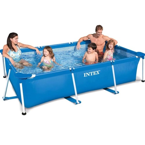 RECTANGULAR FRAME POOL-28274 - RECTANGULAR FRAME POOL SET (WITH FILTER PUMP) SIZE:4.50m x2.20m x84cm