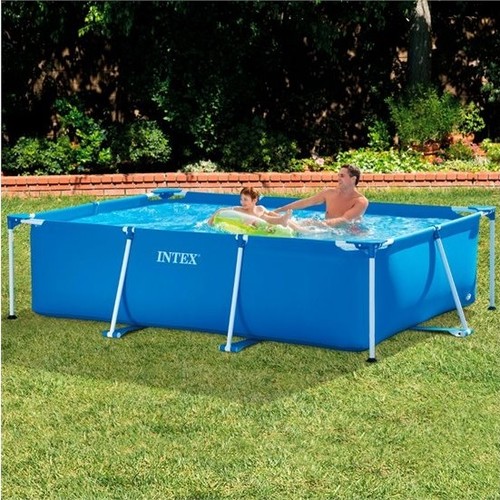 RECTANGULAR POOL-28272 - RECTANGULAR FRAME POOL SIZE: 3.00m x 2.00m x 75cm