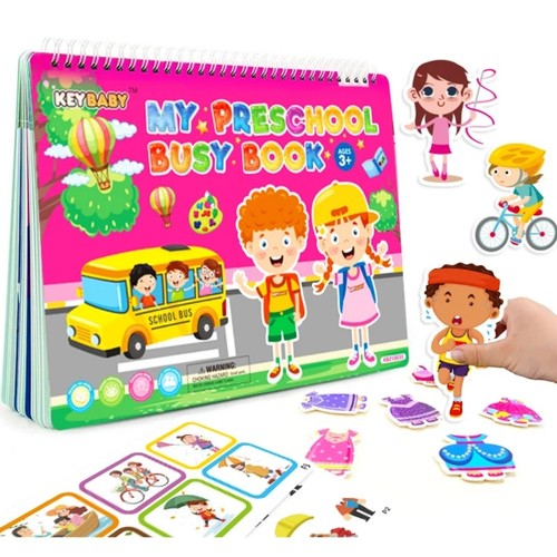 PRE-SCHOOL BUSY BOOK-HK24566