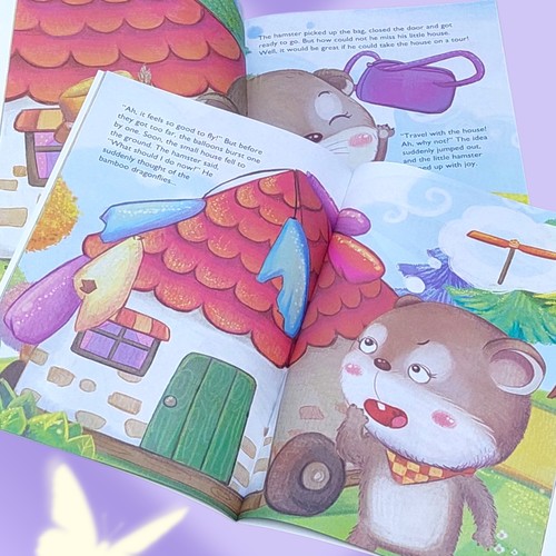 KIDS STORY BOOK-HK24609 - To focus on early kids'EQ education , to bring up their surviving wisdom. First education of the series has been sold 200,000 in domestic and southeast asia. This is cartoon series which rub the concept of emotional intelligence in the stories, ity is interesting,funny and practical.