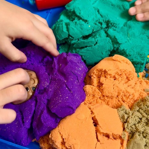 MAGIC SAND-VS0193 - Magic sand with 76pcs for 3+ ages