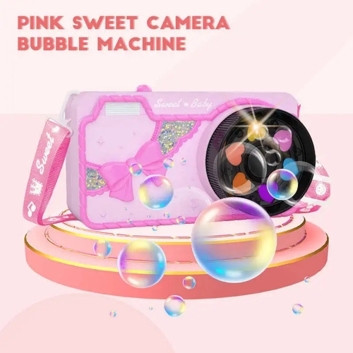 BUBBLE CAMERA-VS2197 - BUBBLE CAMERA WITH LIGHT AND MUSIC FOR 3+ AGES