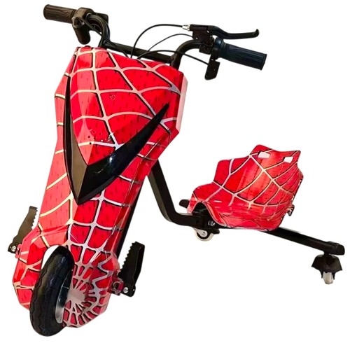 DRIFT SCOOTER/205559 - MOTOR: 36V BRUSHLESS MOTOR
MOTOR BATTERY: 36V 3.0 LI-ION
BATTERY FUNCTION: HELMETS AND KNEE PADS/DECK LIGHT
EXTRA: USB PLAYER/SUSPENSION