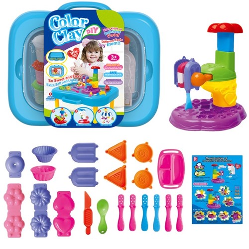 COLOR CLAY-VS2235 - Mega Creative Mass Art Table with Accessories 3+