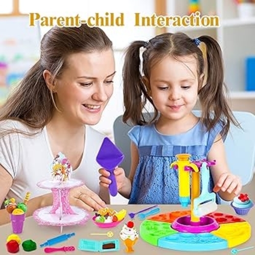COLOR CLAY-VS2236 - COLOR CLAY BURGER FOR 3+ AGES