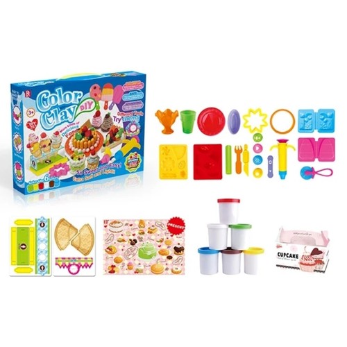 COLOR CLAY-VS2236 - COLOR CLAY CAKE FOR 3+ AGES