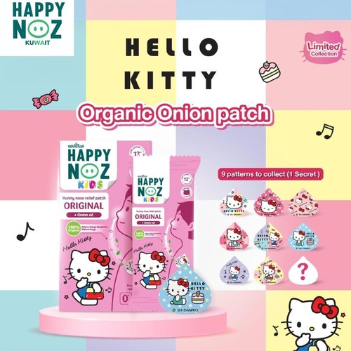 HAPPY NOZ ORIGINAL ONION OIL - Original happy Noz in hello kitty stickers