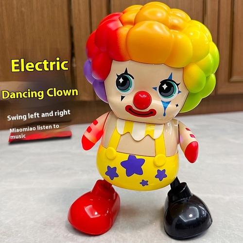 DANCING CLOWN-VS2186 - LIGHTS, MUSIC, WALKING AND DANCING CLOWNS FOR 3+ AGES