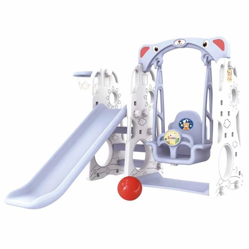 JUMBO SLIDE WITH SWING/CHD-102W(TB-202) - SUNNY JUMBO SLIDE + SWING SIZE: 161x160x125