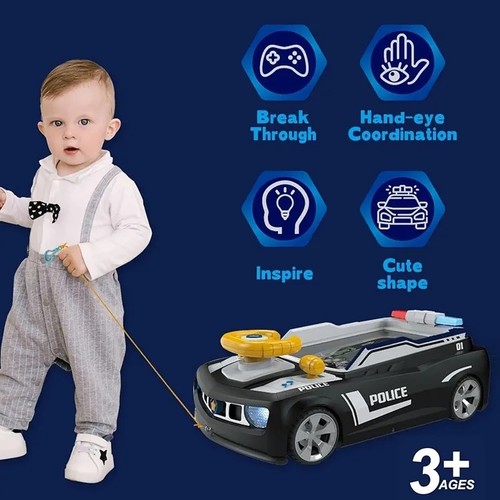 POLICE CAR GAME-D21018 - RC POLICE ADVENTURE FOR 3+ AGES