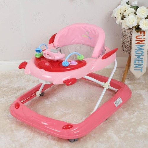 Baby Walker-101 - Easily foldable, height adjustments , with sound and music Years +3 months