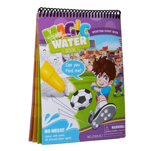 MAGIC WATER/Z183-5C - WRITING PAD TOY FOR 3+ AGES