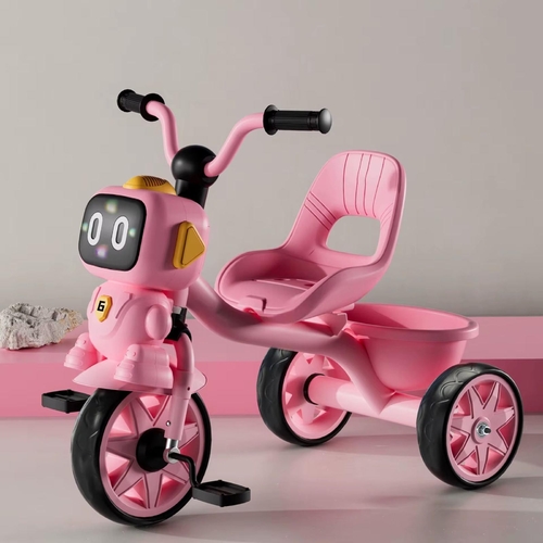 KIDS TRICYCLE-1688(506) - toddler toys tricycle for kids 2-5 years-

balance bike with light and music ,strong steel frame, kids tricycle with 3 wheels and back storage basket